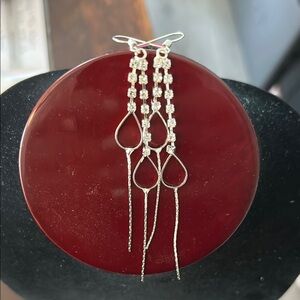 Elegant Silver Dangle Earrings